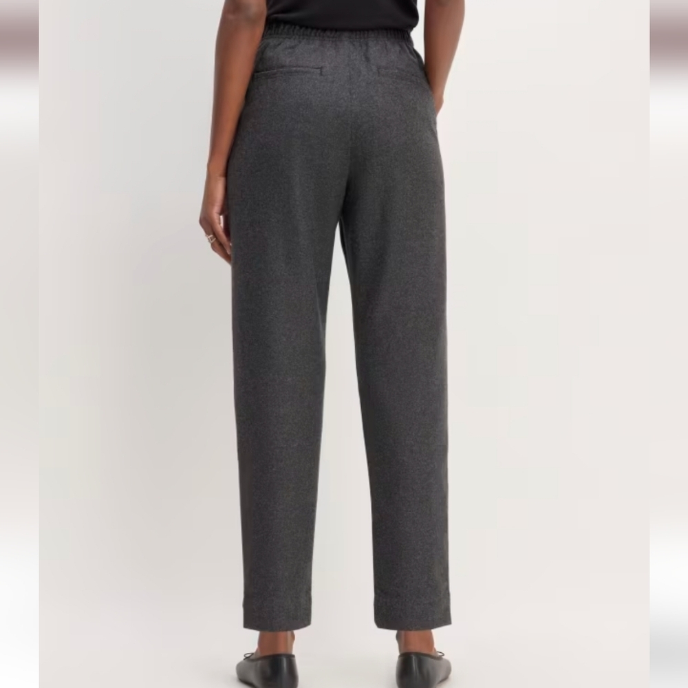 Everlane The Wool Flannel Pull On Pant, Med